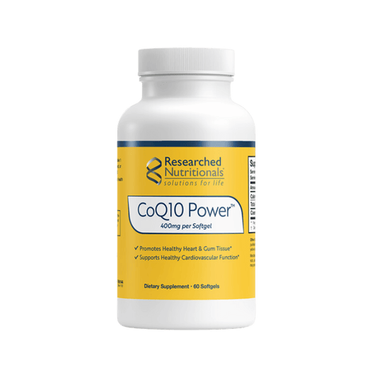 Researched Nutritionals CoQ10 Power Softgels