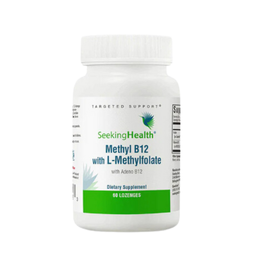Seeking Health Methyl B12 with L-Methylfolate Lozenges 1