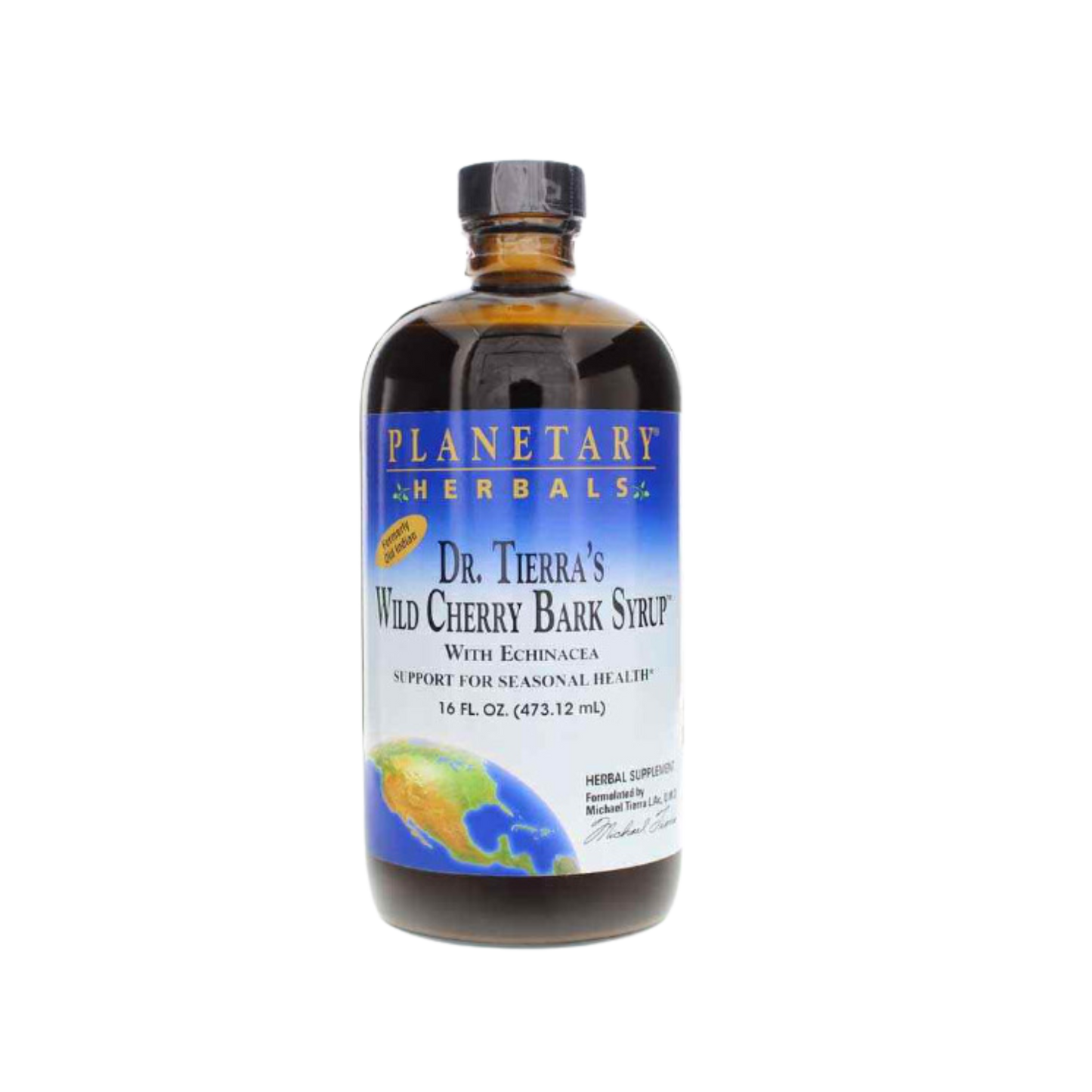 Planetary Herbals Dr. Tierra's Wild Cherry Bark Syrup