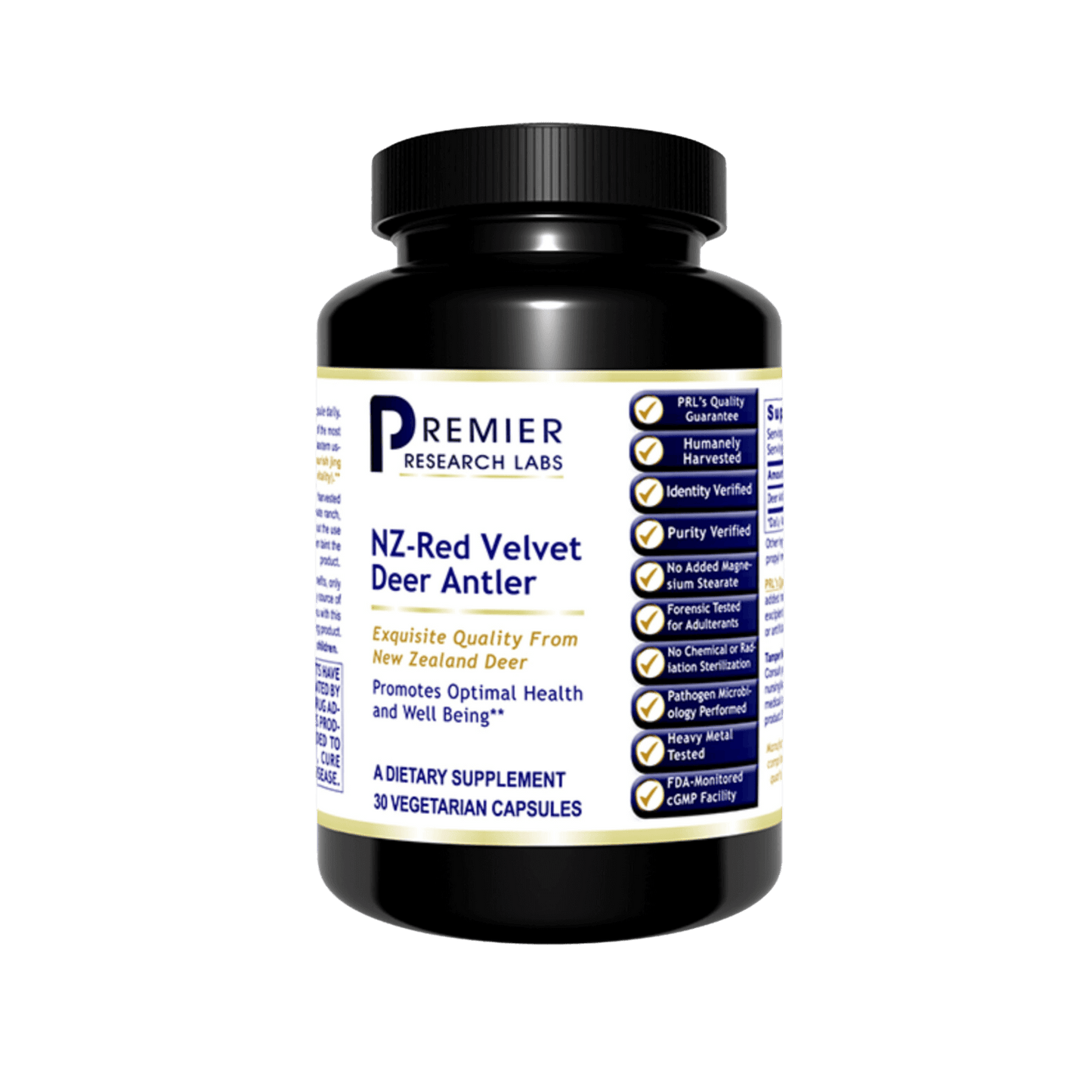 Premier Research Labs NZ-Red Velvet Deer Antler Capsules