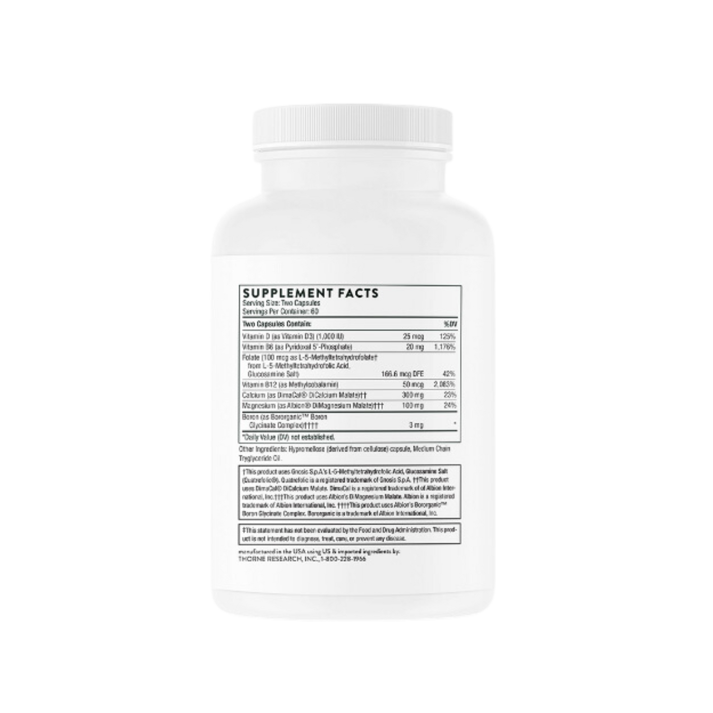 Thorne Advanced Bone Support Capsules