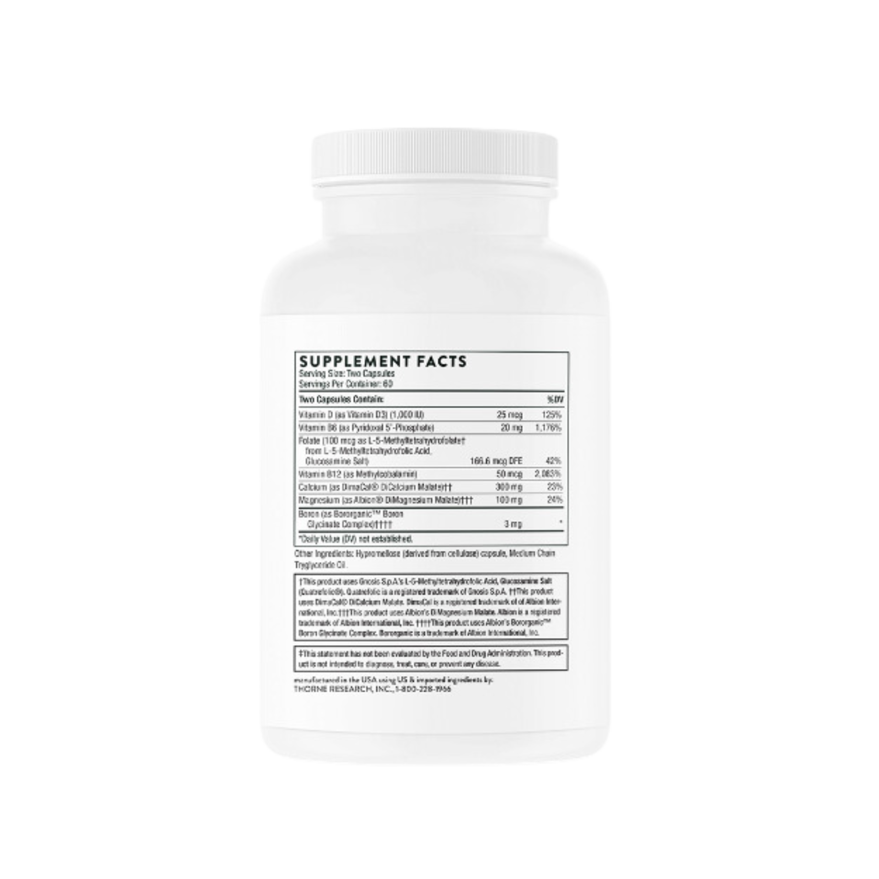 Thorne Advanced Bone Support Capsules