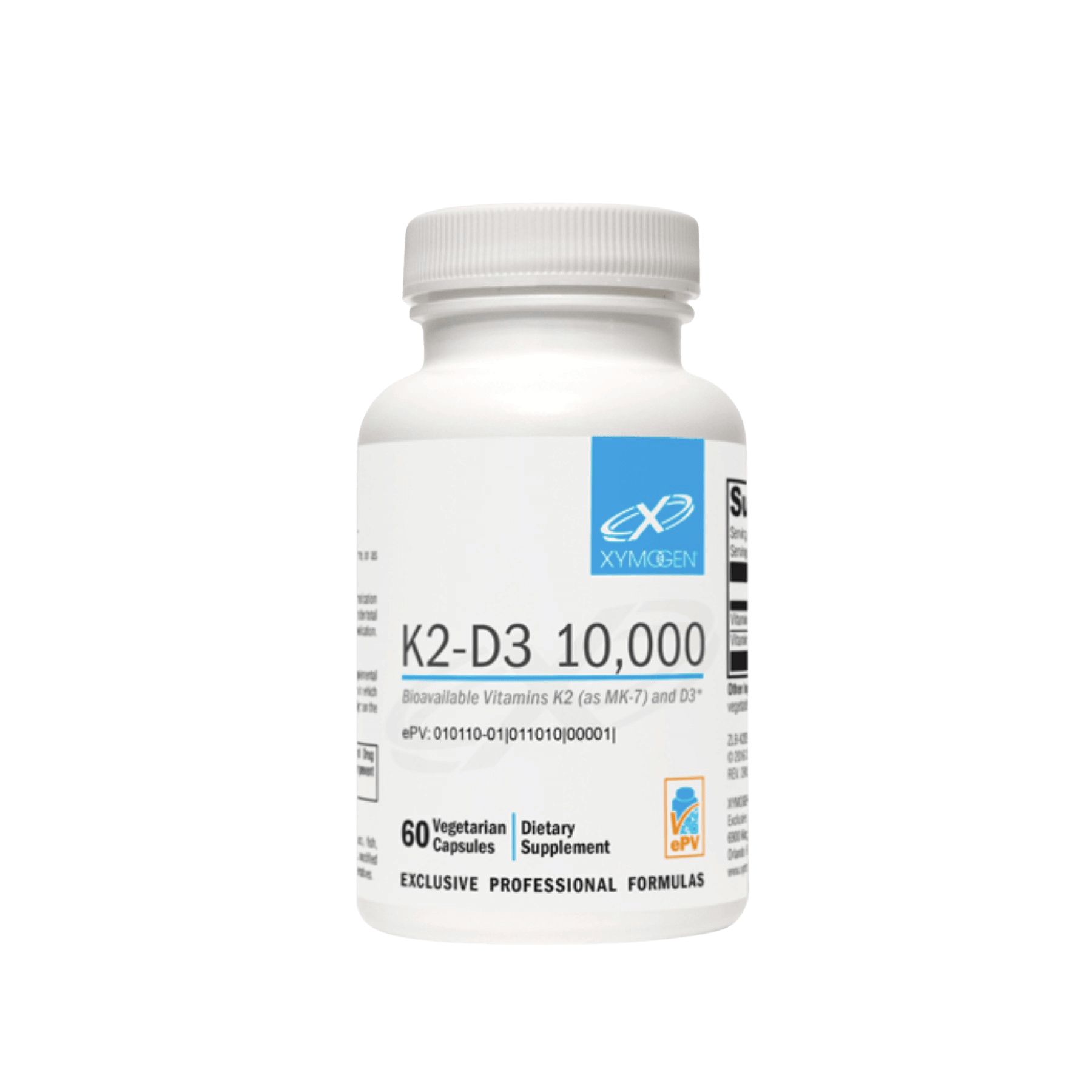 Xymogen K2-D3 10,000 capsules