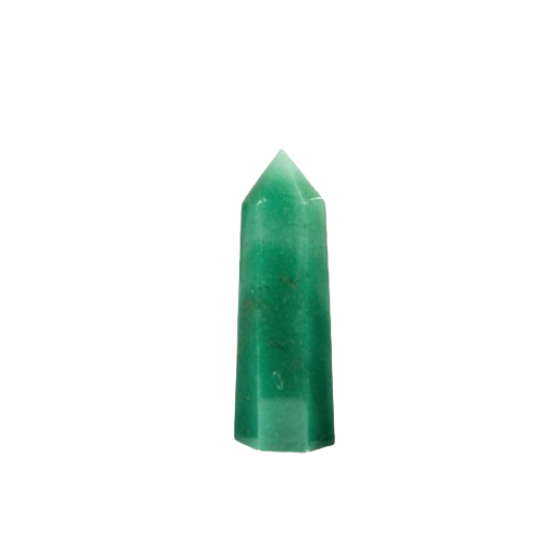 Crystal Tower - Green Aventurine Polished Tower