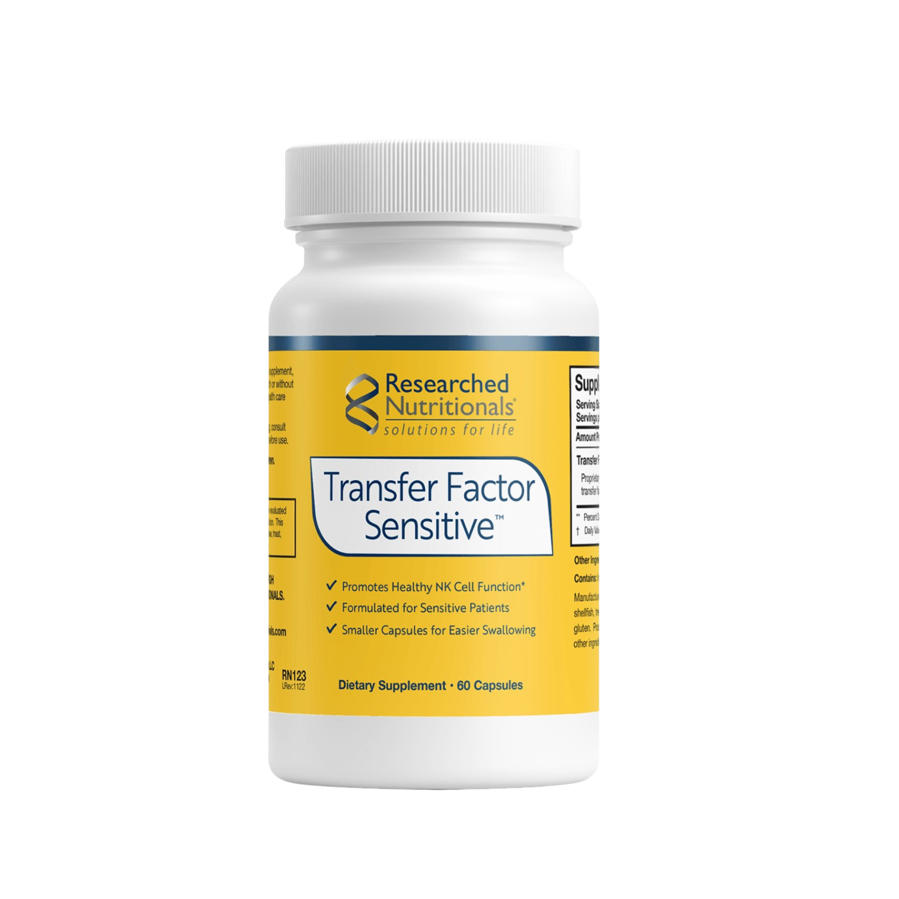 Researched Nutritionals Transfer Factor Sensitive Capsules