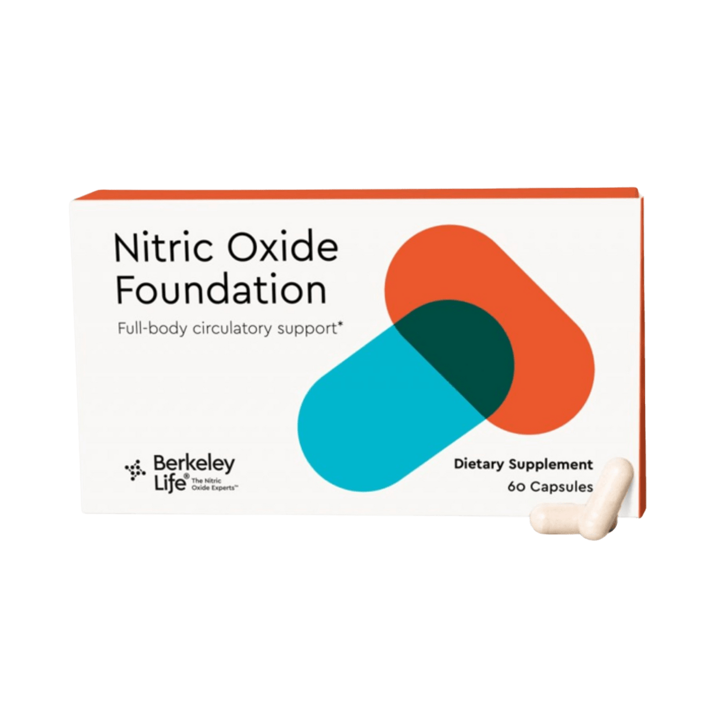 Image of Berkeley Life Nitric Oxide Capsules Box