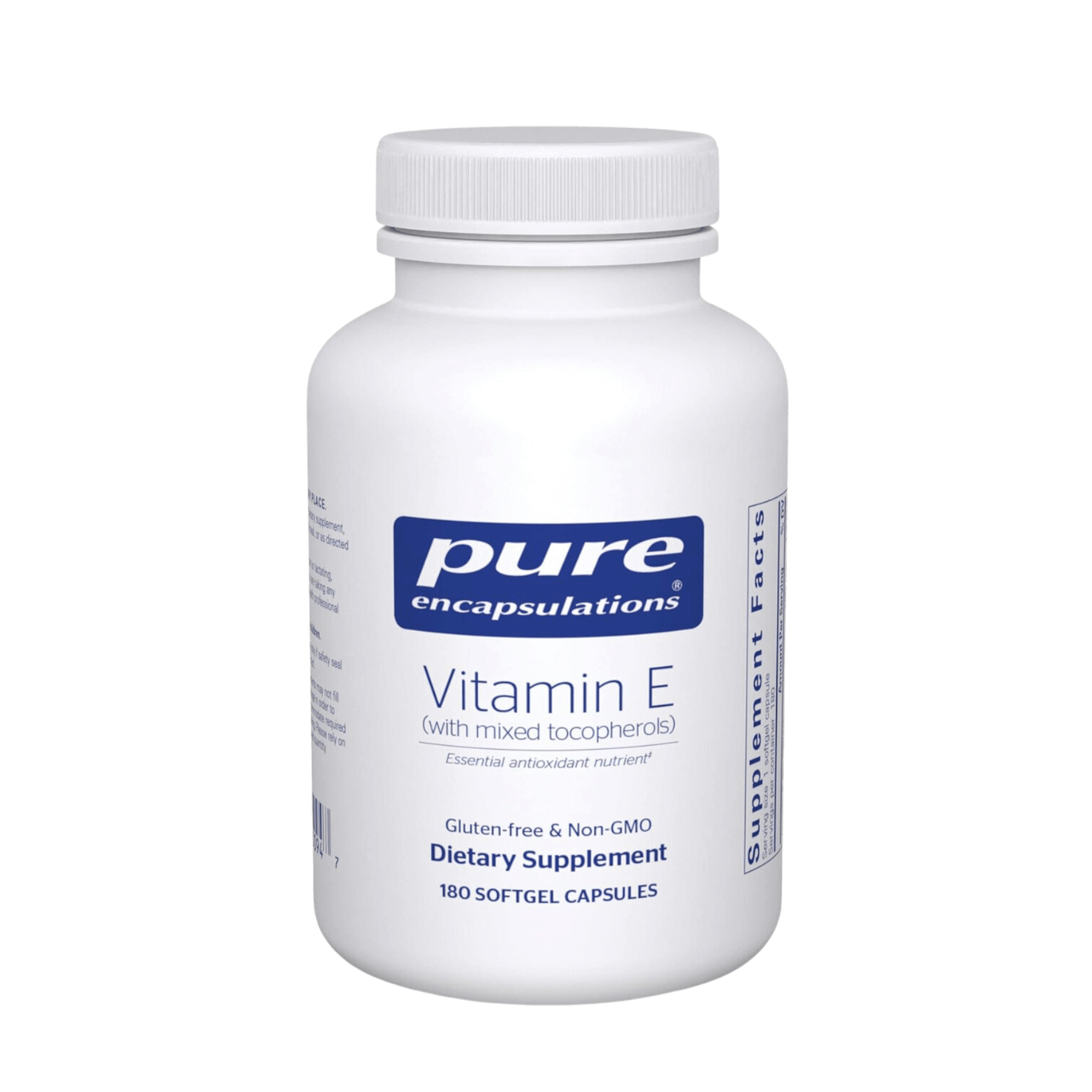 Pure Encapsulations Vitamin E with mixed tocopherols capsules