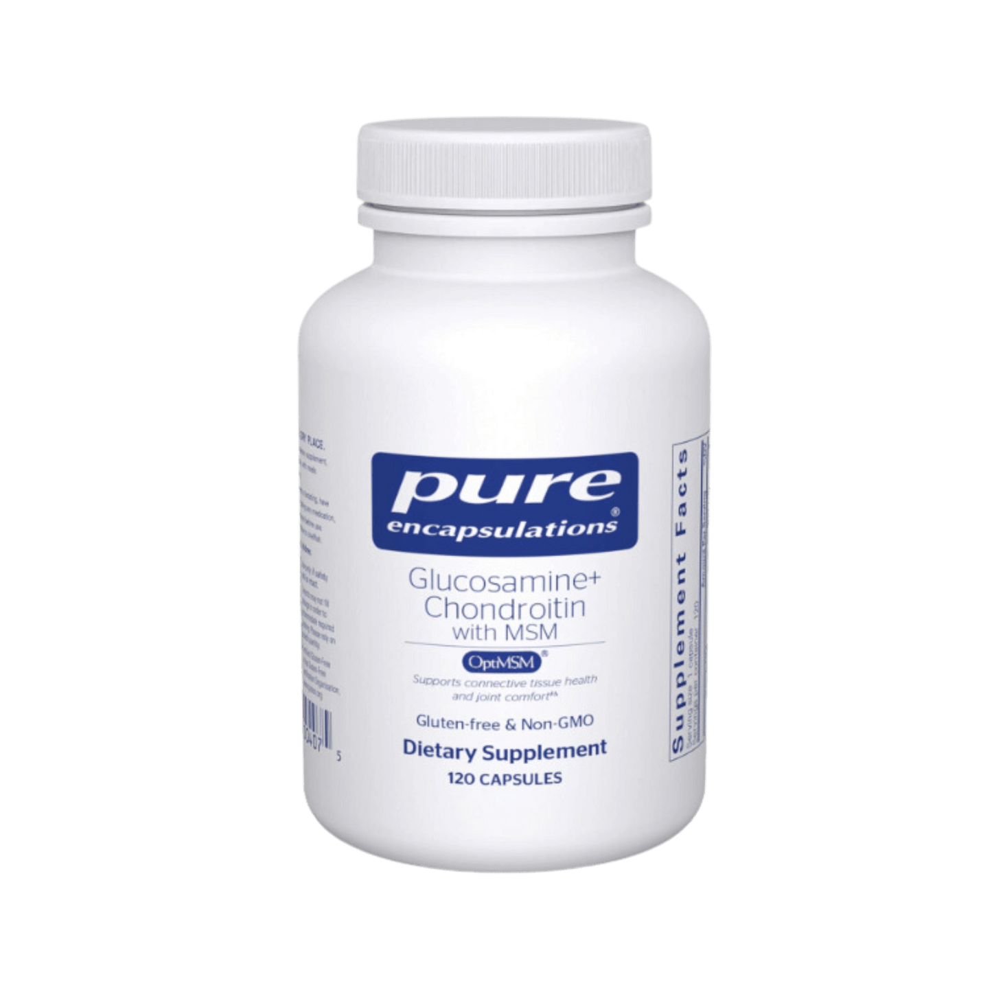 Pure Encapsulations Glucosamine Chondroitin with MSM Capsules