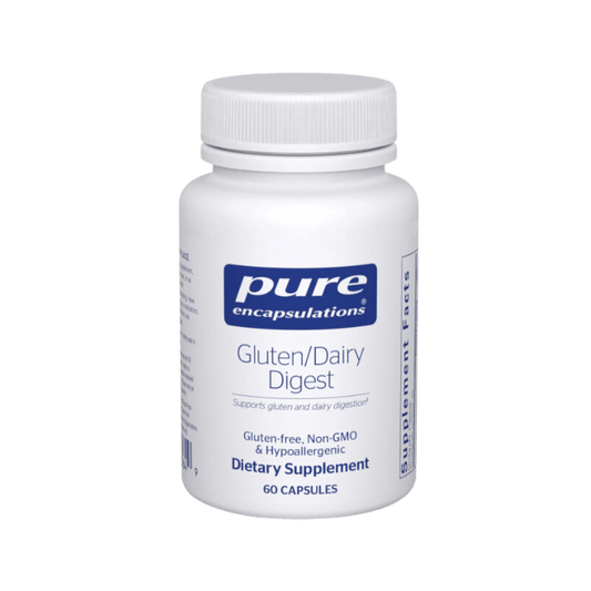 Pure Encapsulations Gluten/Dairy Digest Capsules