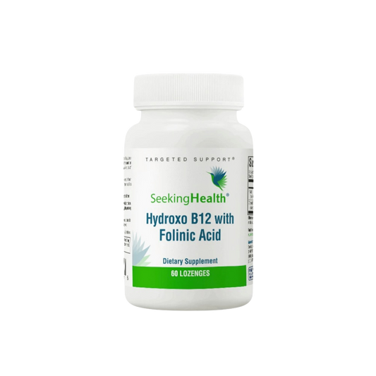 Seeking Health Hydroxo B12 with Folinic Acid Lozenges 1