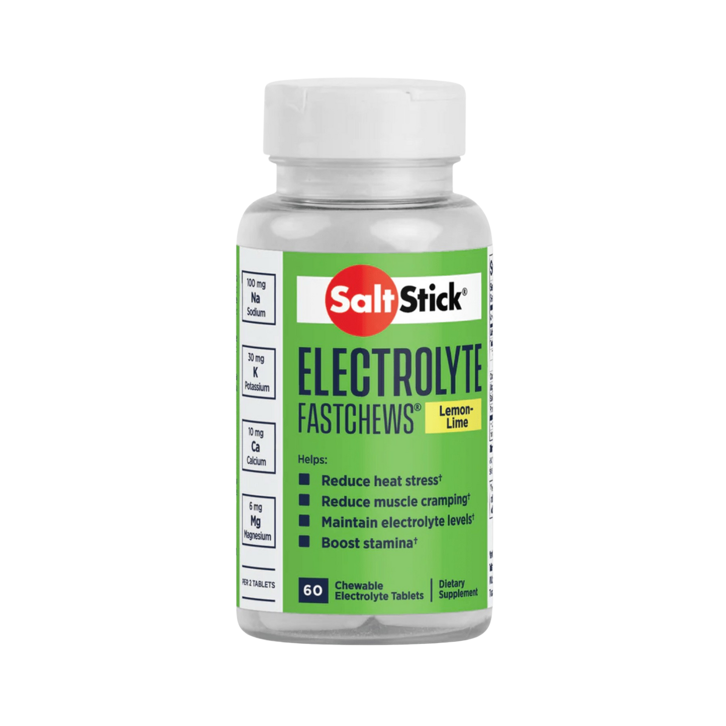 SaltStick Electrolyte FastChews Lemon-Lime