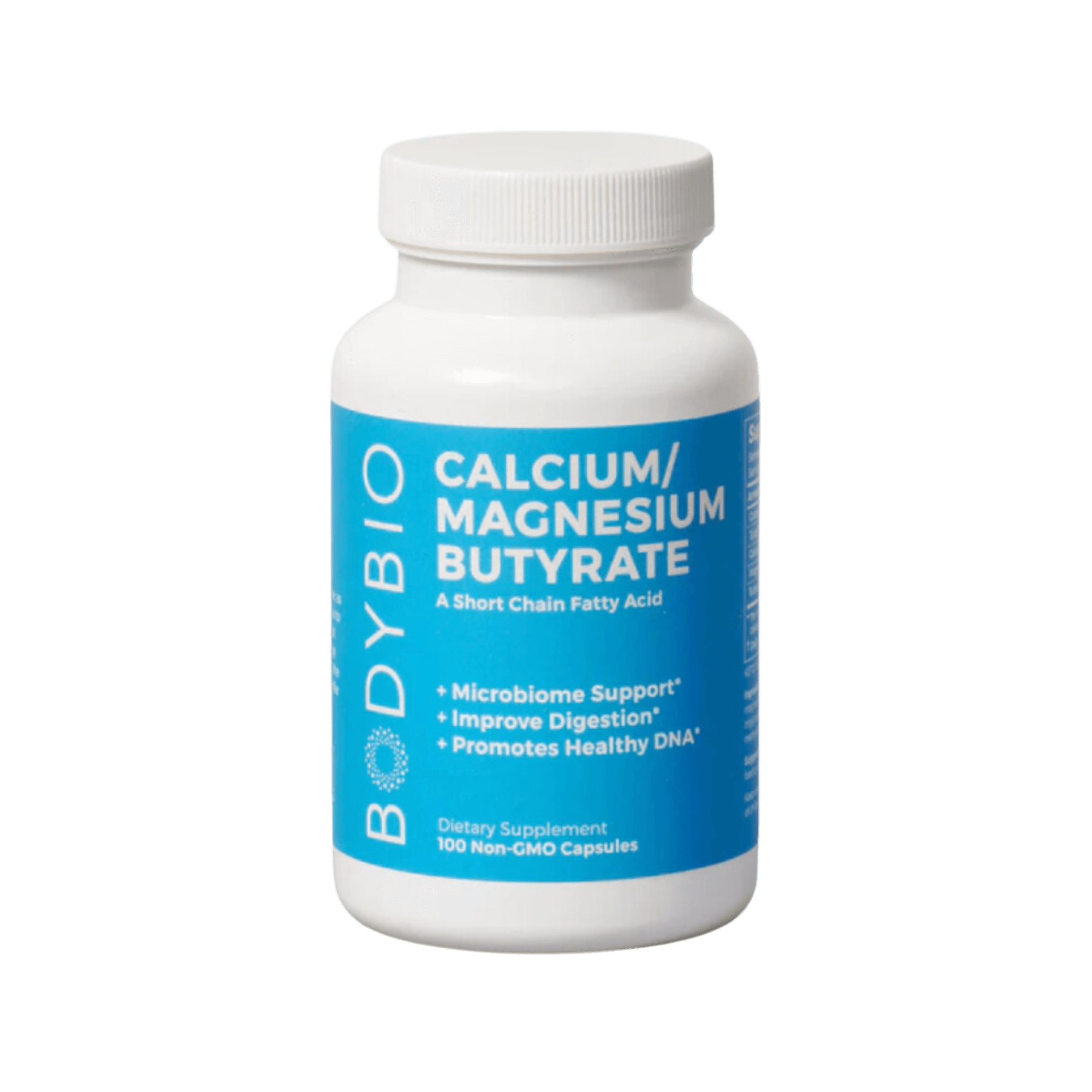 BodyBio Calcium/Magnesium Butyrate Capsules