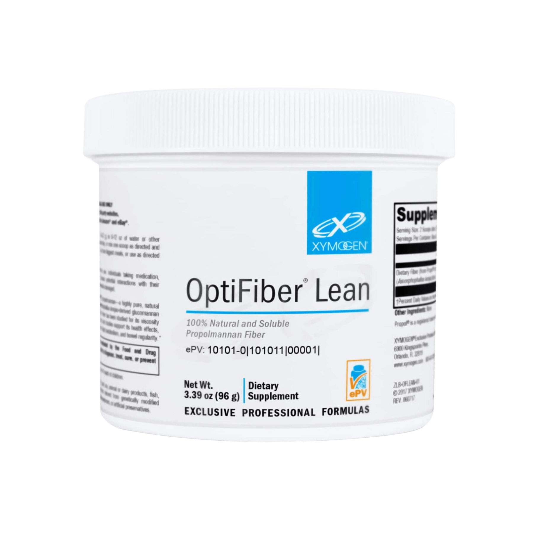 Optibiber Xymogen OptiFiber Lean Powder – Alive and Well Shop
