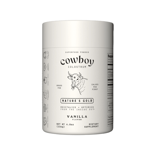 Cowboy Colostrum Nature's Gold: Vanilla Colostrum