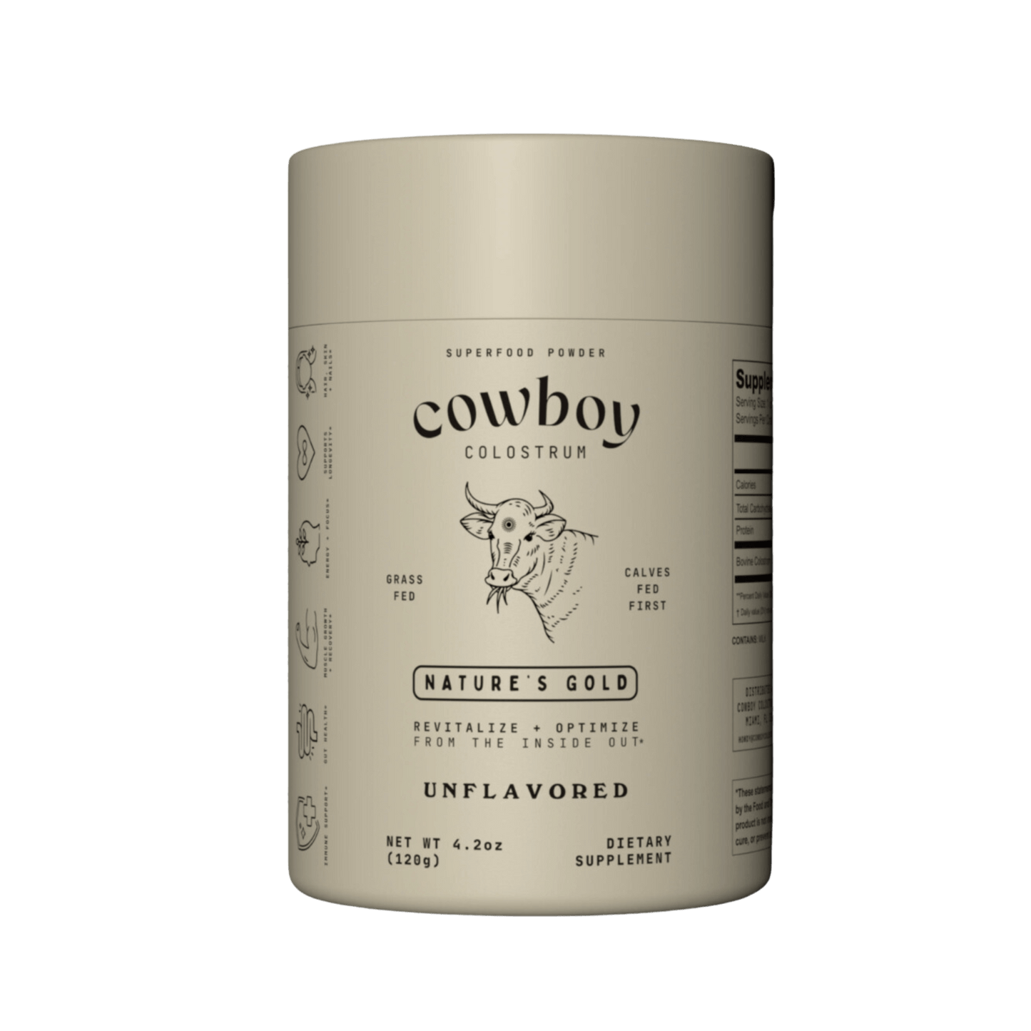 Cowboy Colostrum Nature's Gold: Unflavored Colostrum