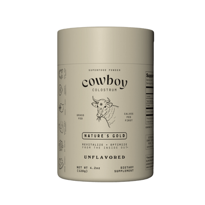 Cowboy Colostrum Nature's Gold: Unflavored Colostrum