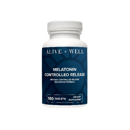 Alive and Well Melatonin-Controlled Release Tablets