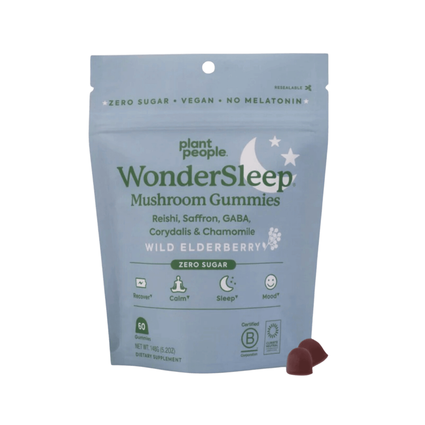 Plant People Wondersleep Mushroom GUmmies