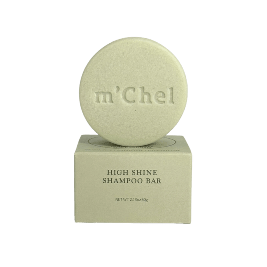 m'Chel Haircare High Shine Shampoo Bar