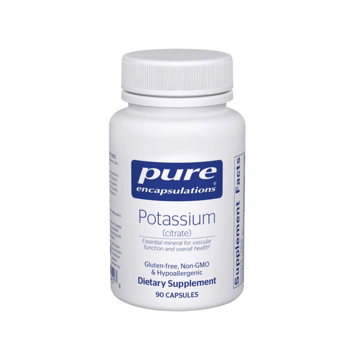 Pure Encapsulations Potassium Citrate Capsules