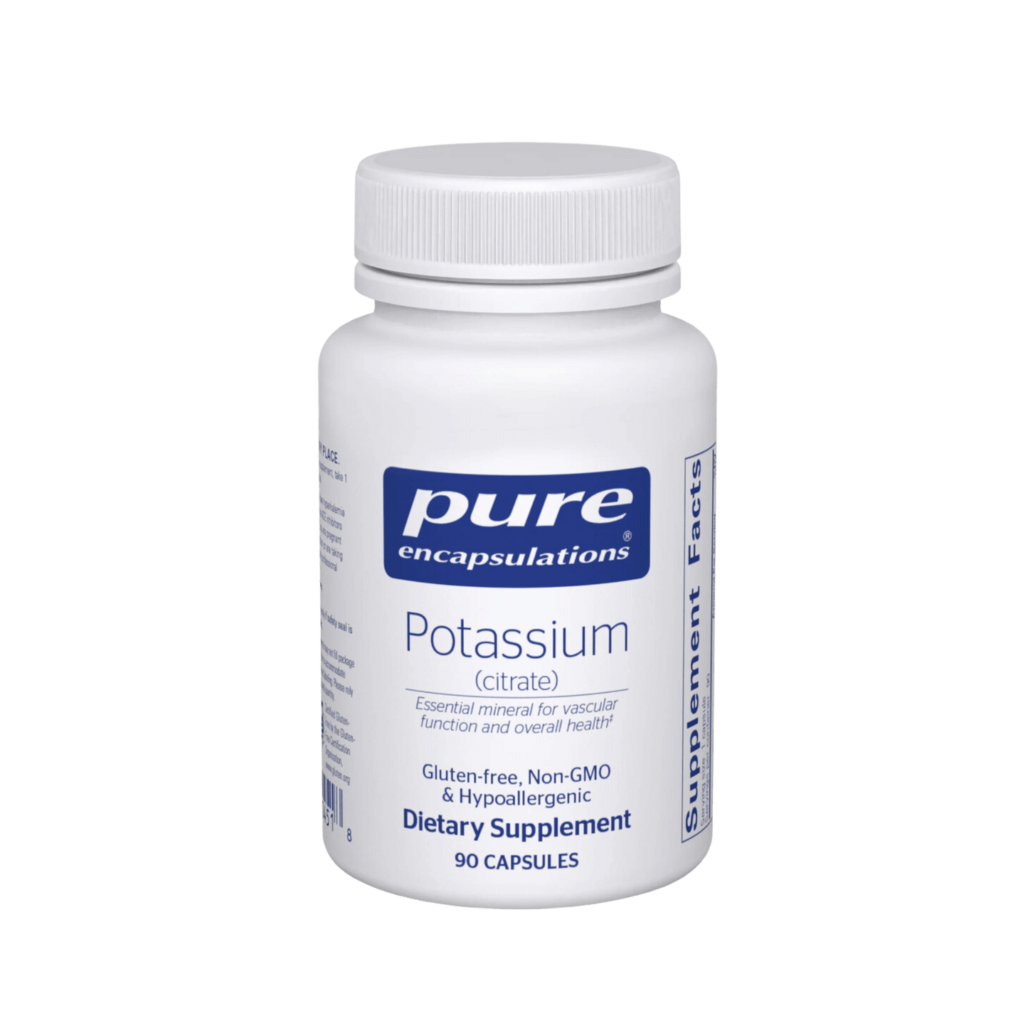 Pure Encapsulations Potassium Citrate Capsules