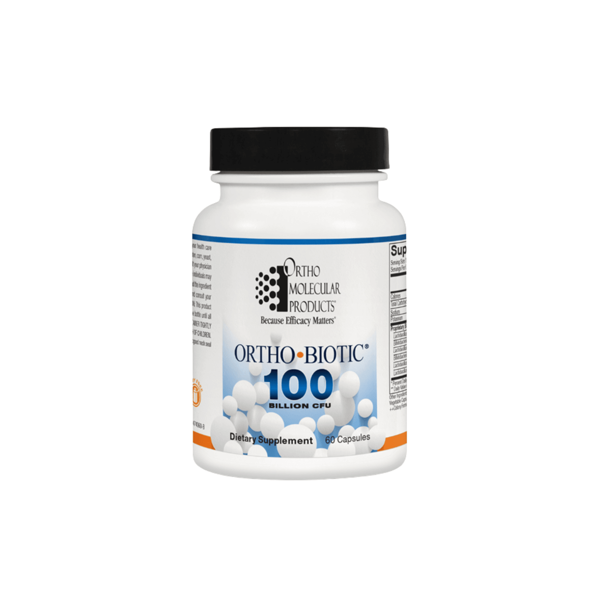 Orthomolecular morthobiotic 100 capsules
