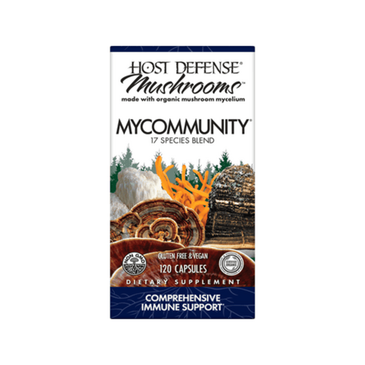 Host Defense MyCommunity Comprehensive Immune Support - Mushroom Complex Capsules