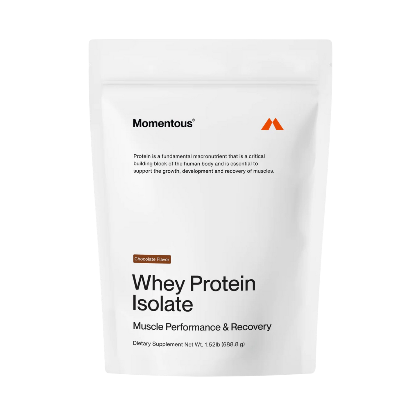 Momentous Essential Grass-Fed Whey Protein Powder