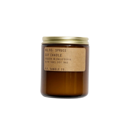 P.F. Candle Company Spruce Soy Candle