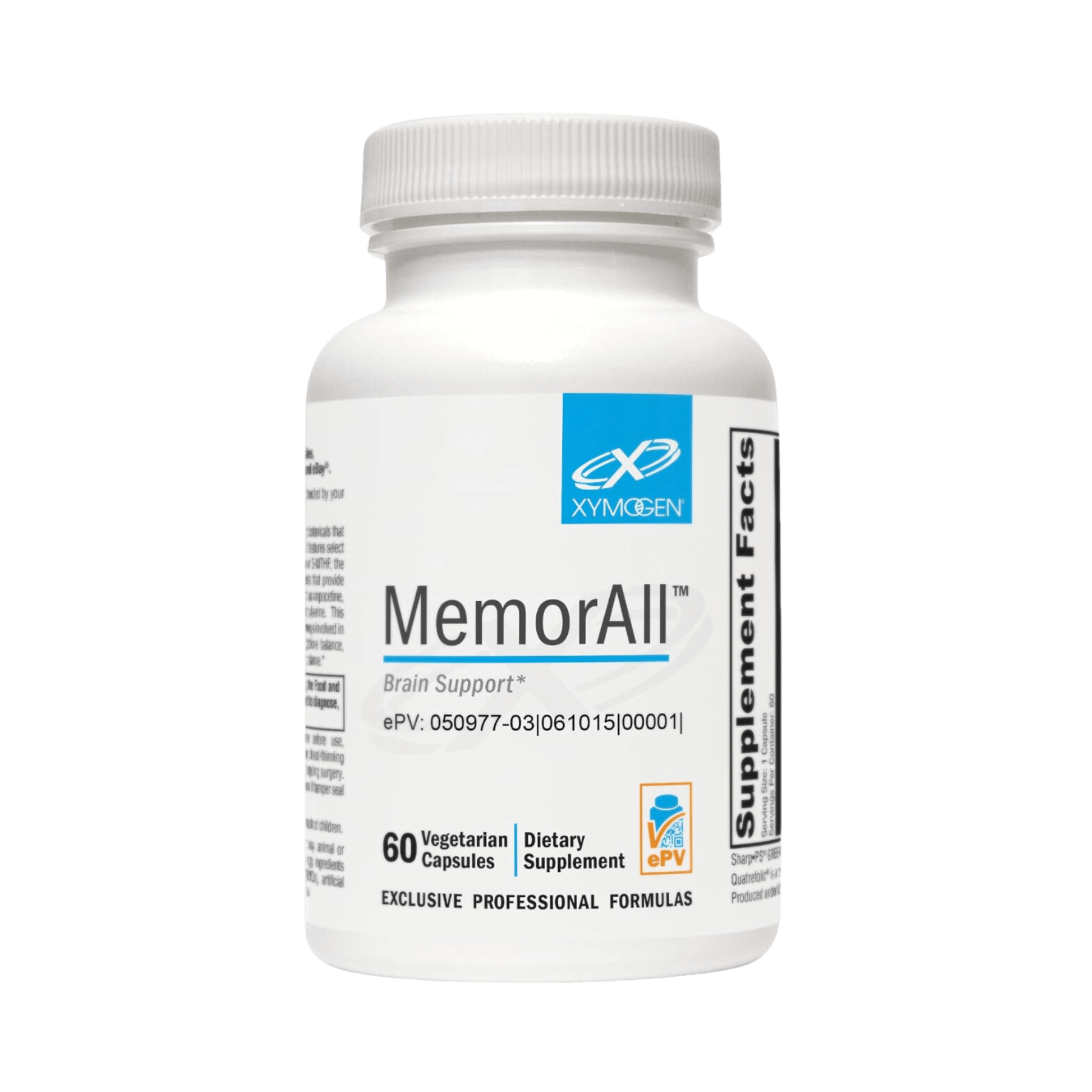 Xymogen MemorAll Capsules