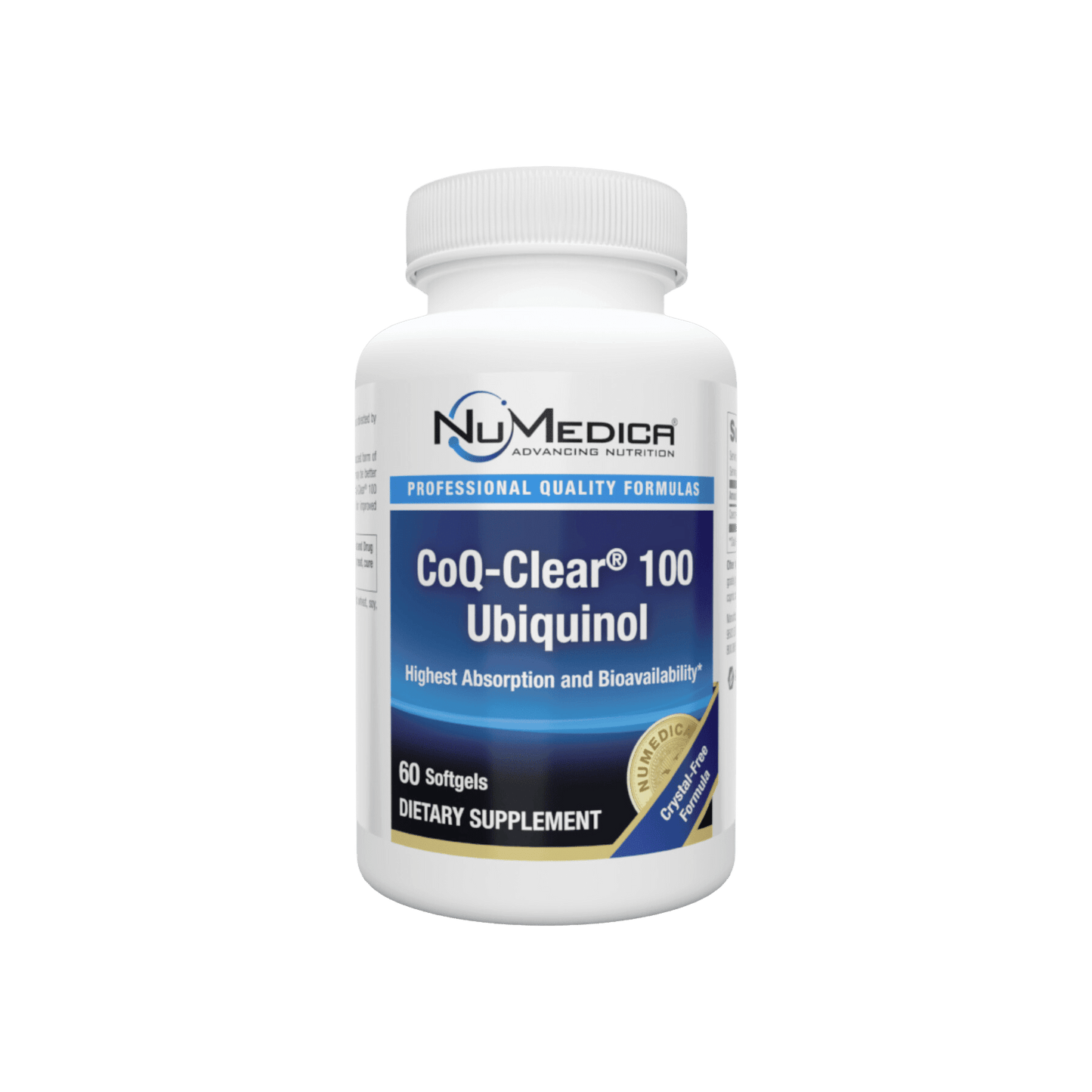 NuMedica CoQ-Clear 100 Ubiquinol Softgels
