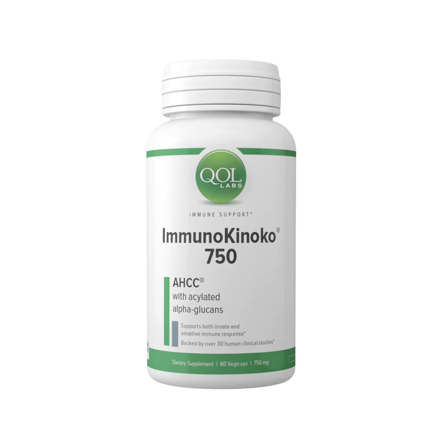 QOL Labs ImmunoKinoko 750 Capsules