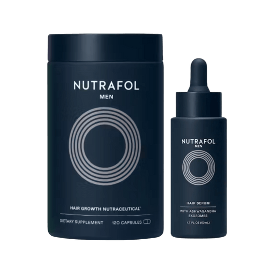 Nutrafol Men Capsules + Hair Serum Bundle