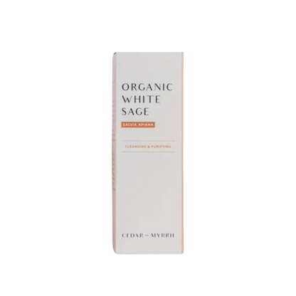 Cedar and Myrrh Organic White Sage