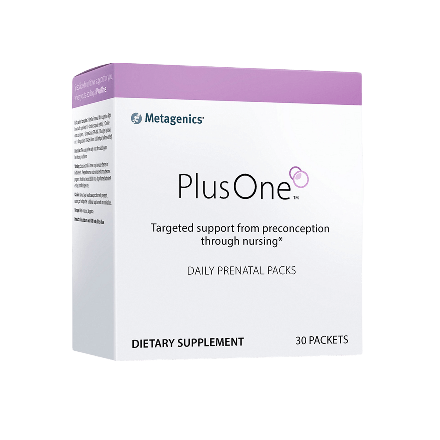 Metagenics Plus One Daily Prenatal Packs