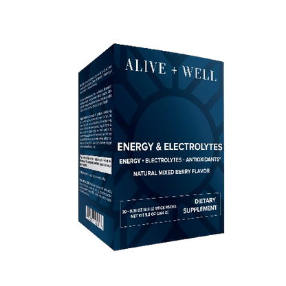Alive and Well Energy and Electrolytes Powder