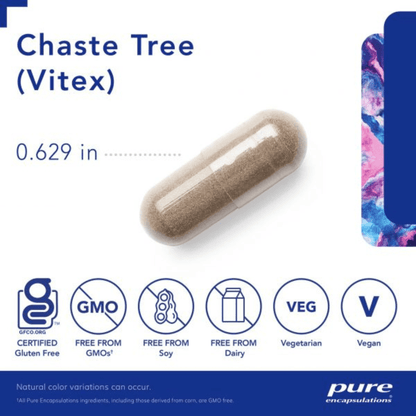 Pure Encapsulations Chaste Tree Capsules