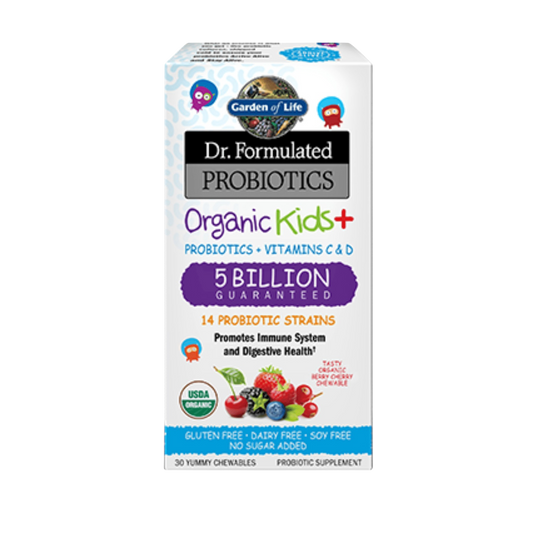 Garden Of Life Dr. Formulated Organic Kids+ Probiotic Chews