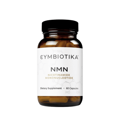 Cymbiotika NMN capules glass bottle