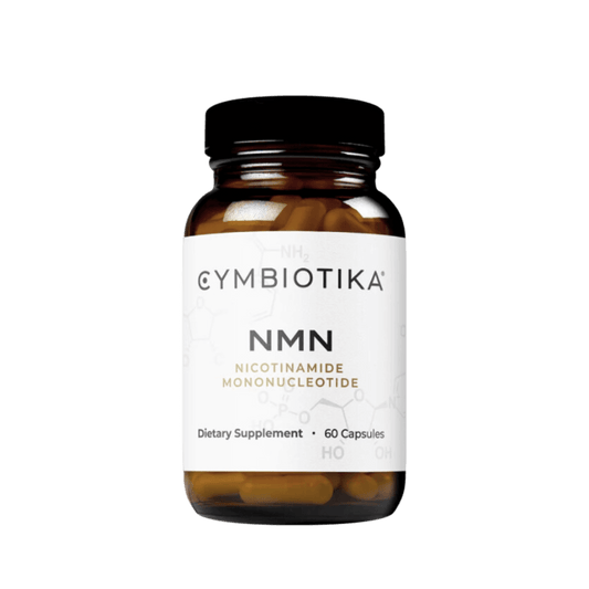 Cymbiotika NMN capules glass bottle