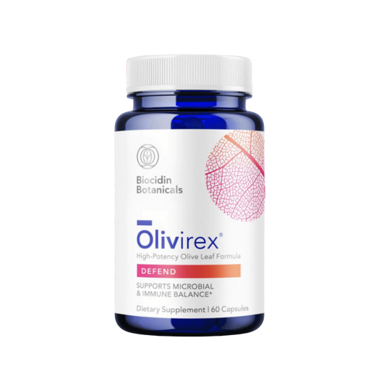 Biocidin Botanicals Olivirex® High Potency Olive Leaf Formula Capsules
