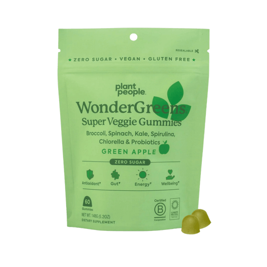 Plant People WonderGreens Super Veggie Gummies