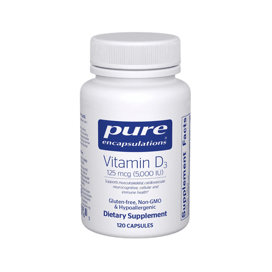 Pure Encapsulations Vitamin D3 125 mcg capsules