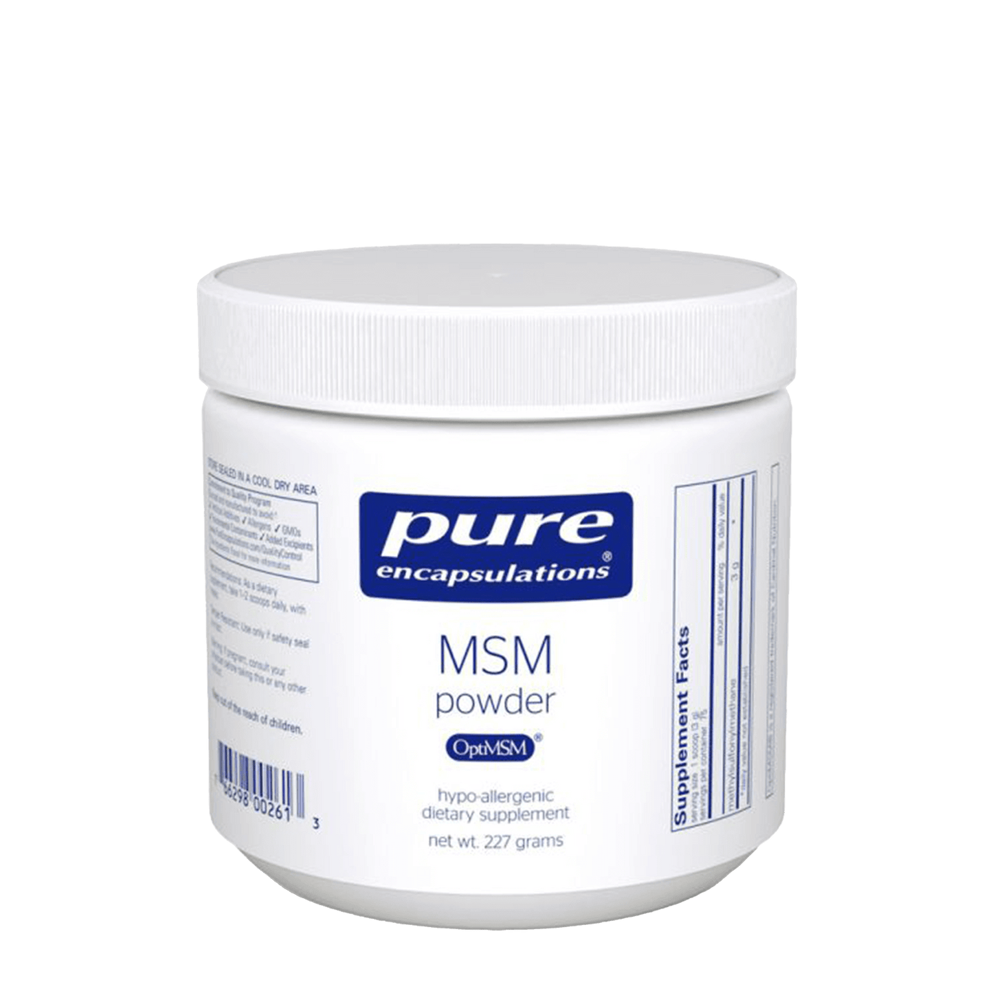 Pure Encapsulations MSM Powder