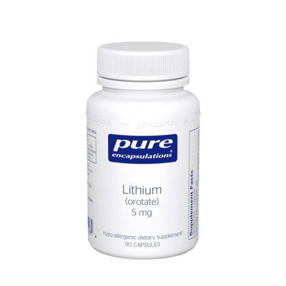 Pure Encapsulations Lithium Orotate Capsules