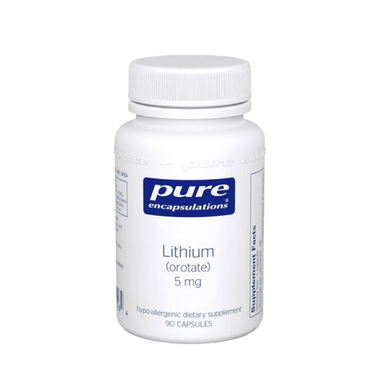 Pure Encapsulations Lithium Orotate Capsules