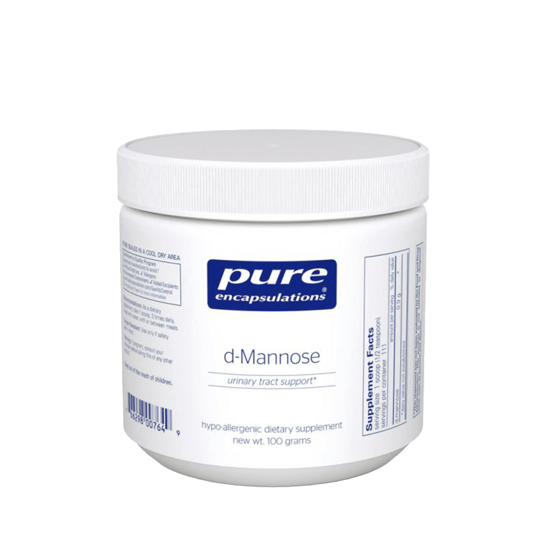 Pure Encapsulations D-Mannose Powder