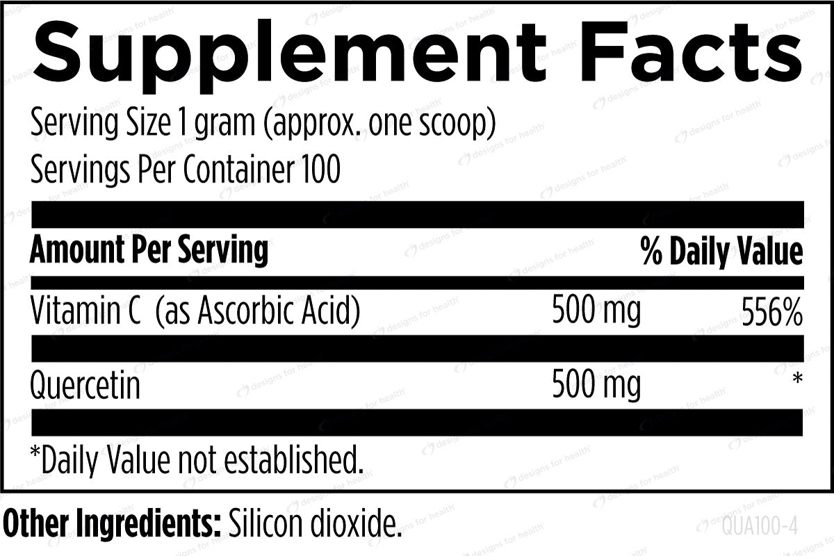 Designs for Health Quercetin Ascorbate Powder