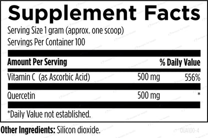 Designs for Health Quercetin Ascorbate Powder