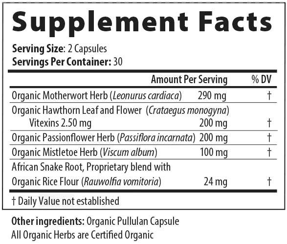 Restorative Formulations HTN (Formerly 180) PX Capsules